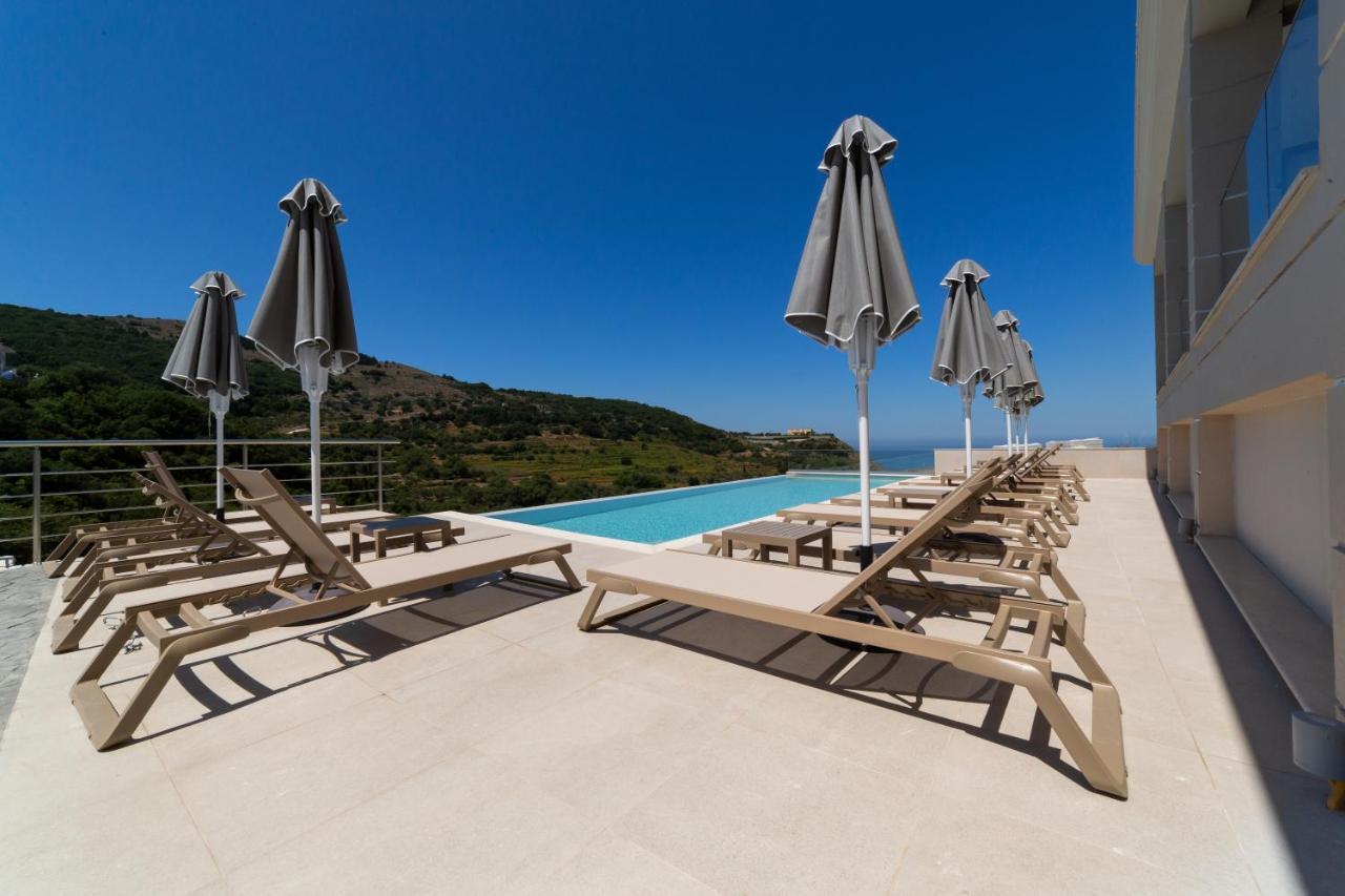 Sky View Suites Kefalonia Vovikes Bagian luar foto