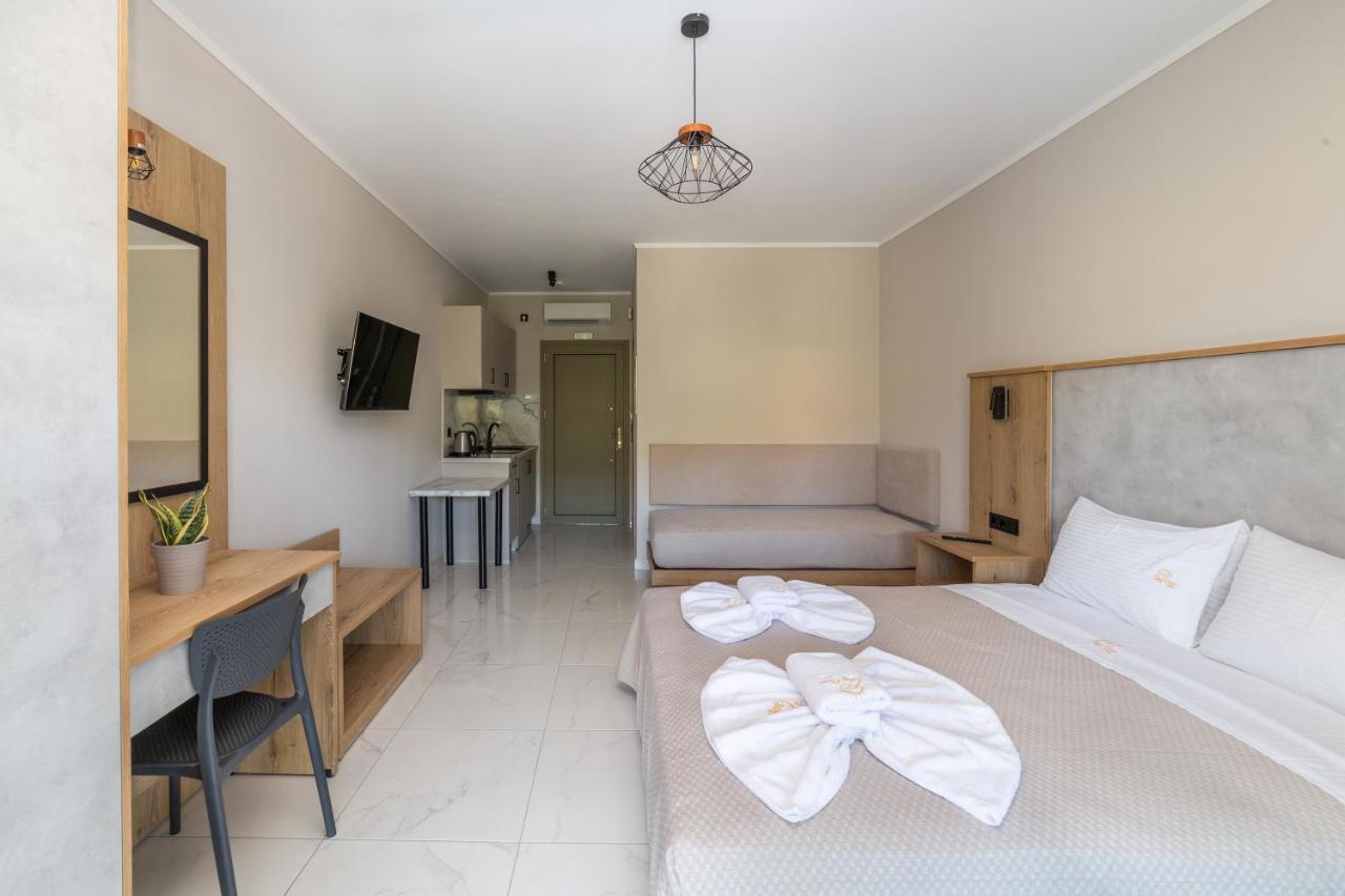 Sky View Suites Kefalonia Vovikes Bagian luar foto
